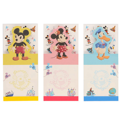 Disney Handycraft | Mickey & Friends 手工風格Memo紙套裝