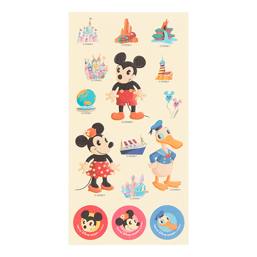 Disney Handycraft | Mickey & Friends 手工風格彩紙+貼紙