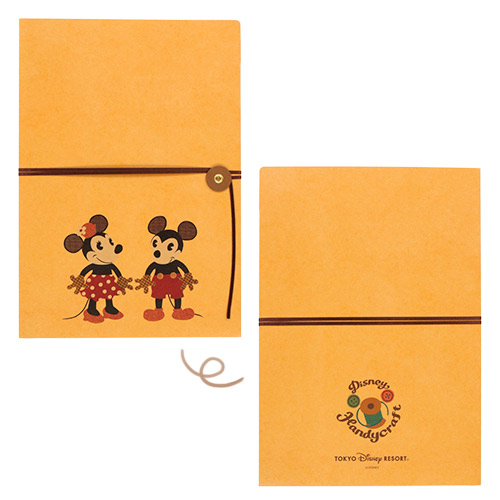 Disney Handycraft | Mickey Minnie 手工風格文件夾+貼紙