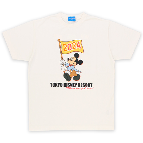 2023年12月新款 | TOKYO DISNEY RESORT Mickey 2024 T裇 (Size S/M/L/LL)