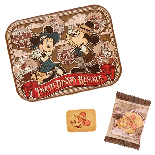 2023年12月新款 | Tokyo Disney Resort Mickey Minnie 暢遊樂園曲奇餅