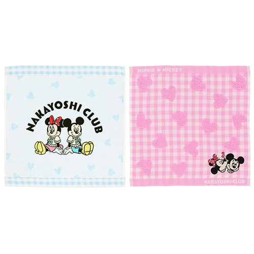 NAKAYOSHI CLUB | Mickey Minnie 小毛巾套裝