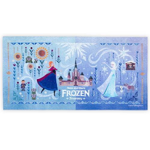 Fantasy Springs (Anna and Elsa's Frozen Journey) | Anna Elsa 洗澡毛巾