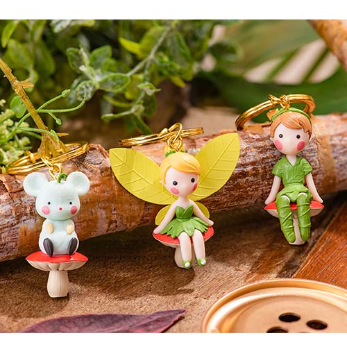 Fantasy Springs (Fairy Tinkerbell's Busy Buggy) | Peter Pan Tinkerbell 老鼠鎖匙扣