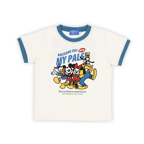 Let's Go! Tokyo Disney Resort! | Mickey and Friends 小童白色T裇(Size 100/120/140)