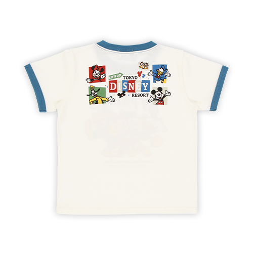 Let's Go! Tokyo Disney Resort! | Mickey and Friends 小童白色T裇(Size 100/120/140)