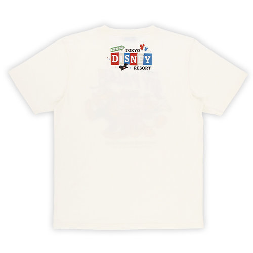 Let's Go! Tokyo Disney Resort! | Mickey and Friends 成人白色T裇(Size S/M/L/LL)