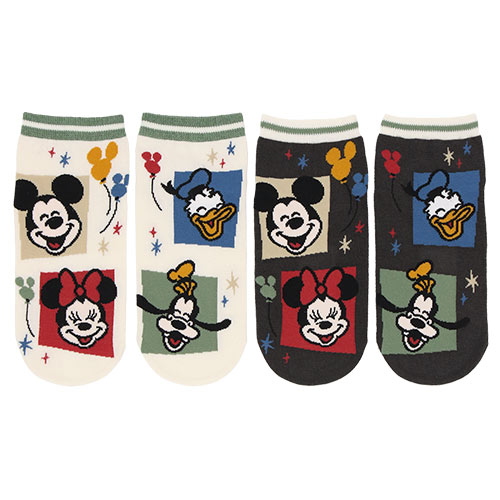 Let's Go! Tokyo Disney Resort! | Mickey and Friends 小童短襪套裝(Size 16-18cm/ 19-21cm)