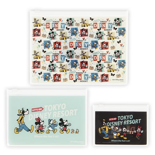 Let's Go! Tokyo Disney Resort! | Mickey and Friends 拉鏈袋套裝