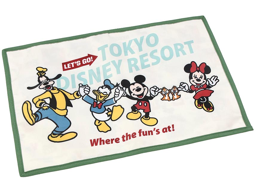 Let's Go! Tokyo Disney Resort! | Mickey and Friends 午餐墊