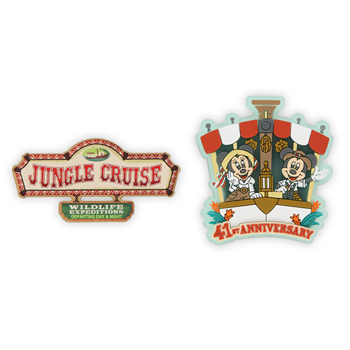 東京迪士尼開園41週年 | Mickey Minnie Jungle Cruise 磁石套裝