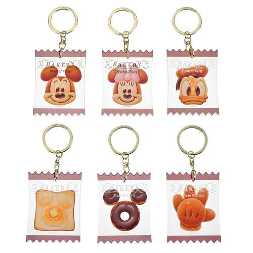 Mickey's Bakery | 零食包裝鎖匙扣(隨機一款)