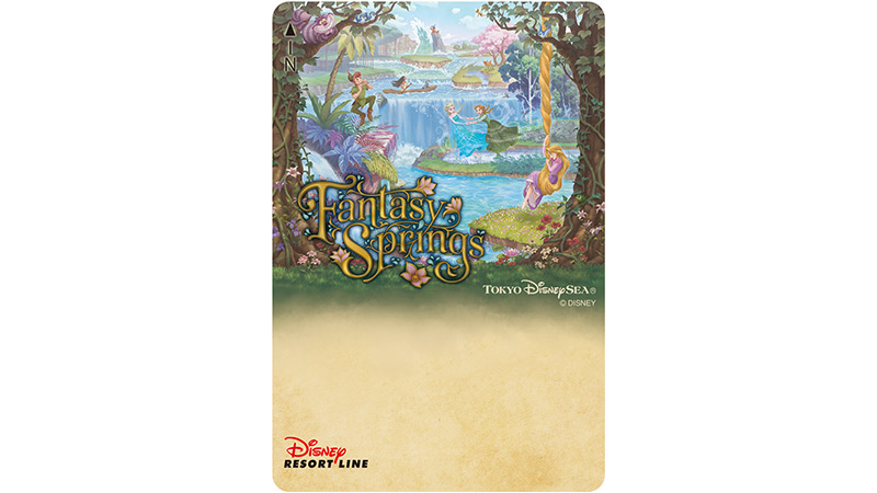 Fantasy Springs (Peter Pan's Neverland Adventure) | 小飛俠 紀念車票 款式一