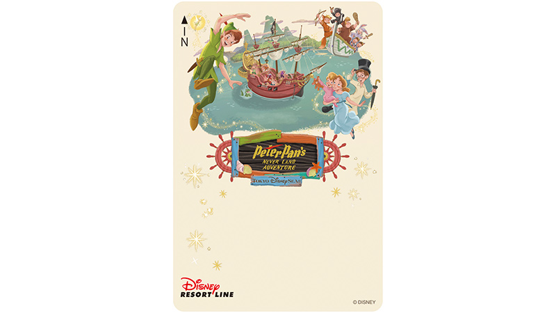 Fantasy Springs (Peter Pan's Neverland Adventure) | 小飛俠 紀念車票 款式二