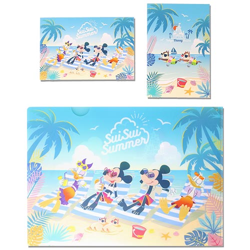SuiSui Summer | Mickey & Friends 明信片+文件夾