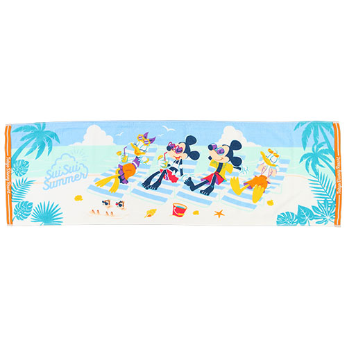 SuiSui Summer | Mickey & Friends 洗臉毛巾