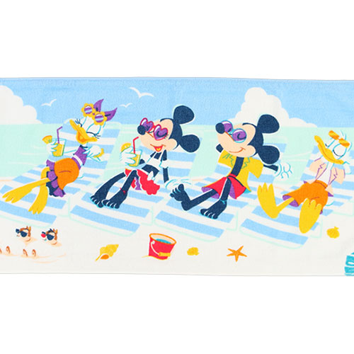 SuiSui Summer | Mickey & Friends 洗臉毛巾