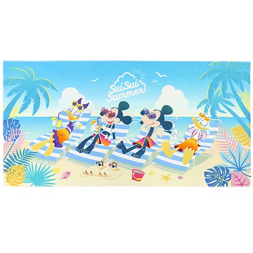 SuiSui Summer | Mickey & Friends 洗澡毛巾