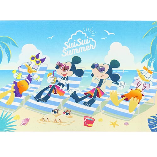 SuiSui Summer | Mickey & Friends 洗澡毛巾