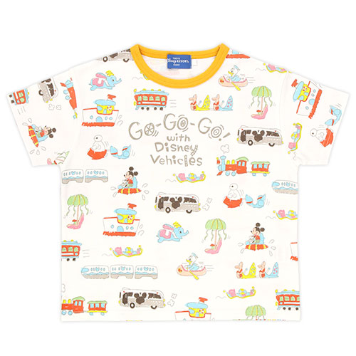 Go-Go-Go! with Disney Vehicles | 小童T裇(Size 100cm/ 120cm)