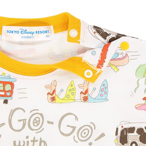 Go-Go-Go! with Disney Vehicles | 小童T裇(Size 90cm)