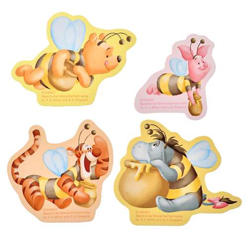 HONEY DAY 2024 | HONEY DAY Pooh & Friends 貼紙套裝