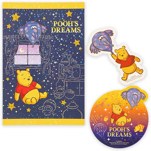 Pooh's Dreams | 夢幻維尼 明信片貼紙套裝