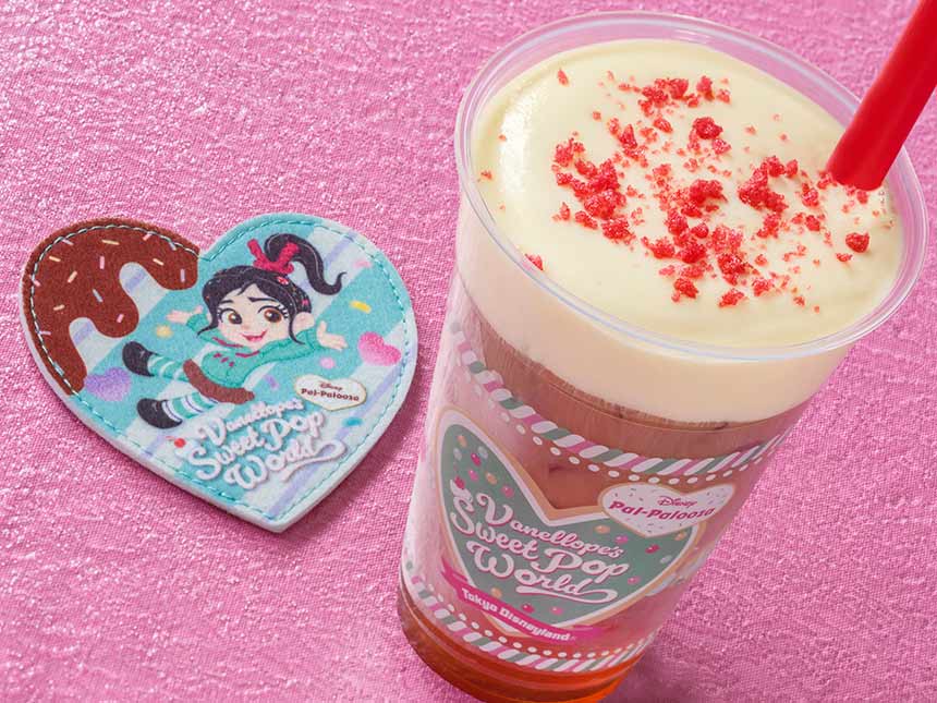 Vanellope's Sweet Pop World | アイスバニラミルクティー、スーベニアコースター付き