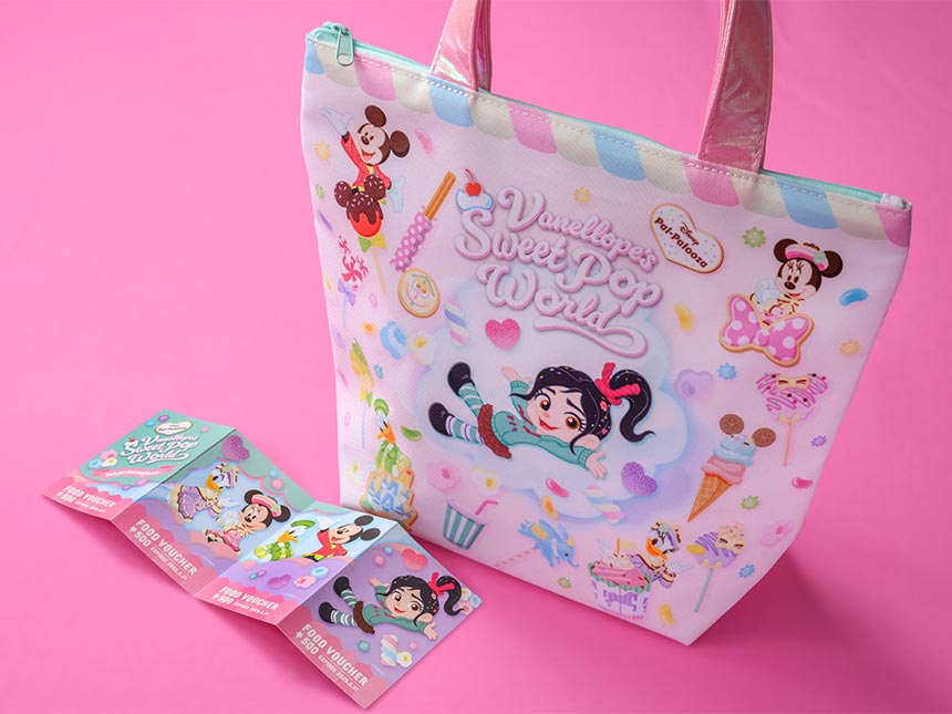 Vanellope's Sweet Pop World | スペシャルフードバウチャー、スーベニアランチケース付き